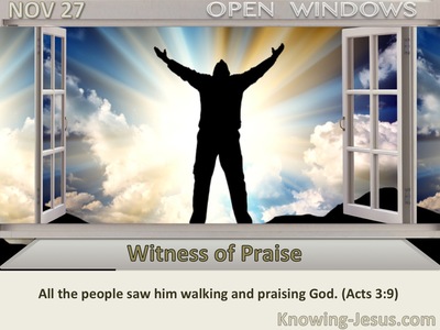 Witness of Praise